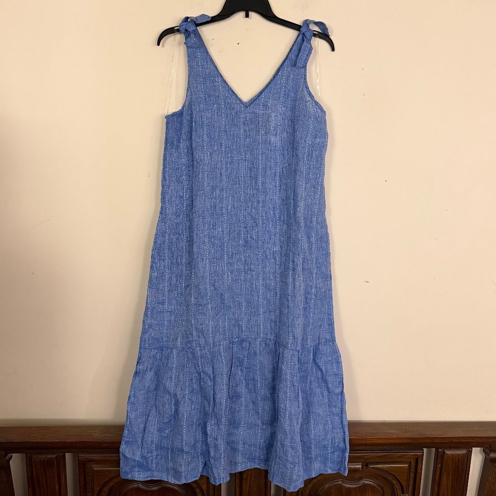 Tommy Bahama Linen Midi Coverup Dress XL - Picture 5 of 9